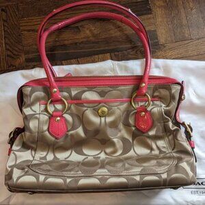 Coach Pink Tote